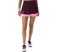ASICS Match Mesh Skirt Dark Aubergine / Bubblegum femmes size L