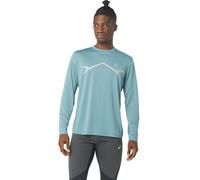 Asics Lite-Show Long Sleeve Top Homme Bleu ciel - Maillots de running hommes XL