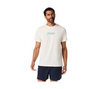 ASICS Logo Graphic Tee Cream hommes size XL