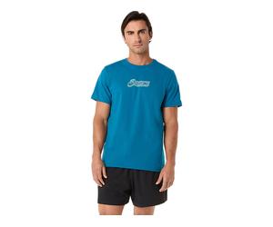 ASICS Logo Graphic Tee Dark Teal hommes size 2XL
