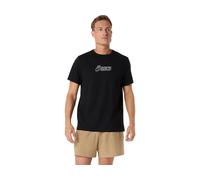 ASICS Logo Graphic Tee Performance Black hommes size S
