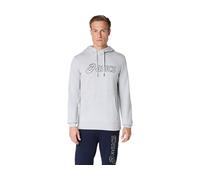 ASICS Logo Oth Hoodie Light Grey Heather hommes size XS