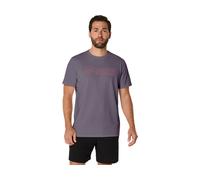 ASICS Logo Ss Tee Lavender Grey / Coral Reef hommes size L