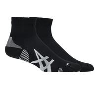 Asics Chaussettes AEG Cushioned Run Lot de 2 Rembourrées Noir/Blanc Taille M