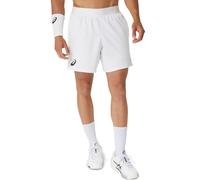 ASICS Match 7in Shorts Hommes-Blanc XS