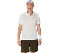 Asics Match Actibreeze Short Sleeve Polo Blanc S Homme