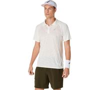 Asics Match Actibreeze Polo-Shirt Mens Crème Grand Male