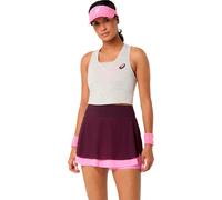 Asics Match Jacquard Sleeveless T-shirt Blanc M Femme