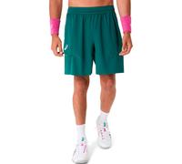 Short découpé au laser Asics Match 7in Vert S