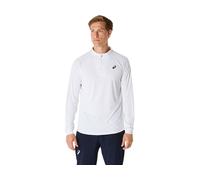 ASICS Match Ls 1/2 Zip Top Brilliant White hommes size M