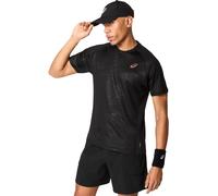 Asics Match Night Energy T-Shirt Mens Perf Noir Petit Male