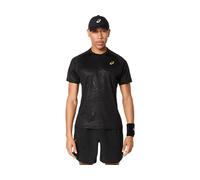 ASICS Match Ss Top Night Performance Black hommes size XL