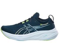 Asics Men's Gel-Nimbus 26 Running Shoes, 12, French Blue/Electric Lime