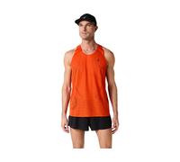 ASICS Metarun Singlet Cherry Tomato hommes size S