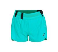 ASICS Metarun Split Short De Running Femmes - Turquoise, Taille XL
