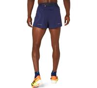 Asics Metarun Split Short Homme Bleu marine - Shorts et cuissards standards hommes XL