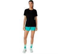 Asics Metarun Short Sleeve T-shirt Noir L Femme