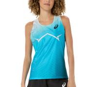 ASICS Débardeur Metaspeed Femme Bleu Taille L