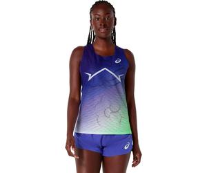ASICS Metaspeed Maillot de course Femmes-bleu, Taille XL