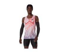 ASICS Metaspeed Singlet Flash Red hommes size 2XL