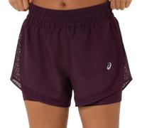 ASICS Nagino 2in1 Shorts S Violet