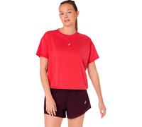 ASICS Nagino Maillot de course - rouge, Taille S