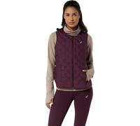 ASICS Nagino Padded Gilets de course Femmes - rouge vin, Taille S