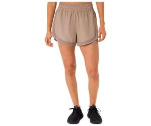 Asics - Nagino Run 2 in 1 W's Greige - XS - Short de trail