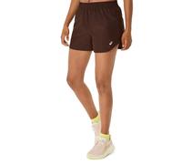 Short ASICS Nagino 4in Run marron chocolat femme - XS