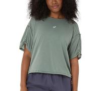 ASICS NAGINO RUN ADJUSTABLE SS TOP Tee-shirt XS Vert