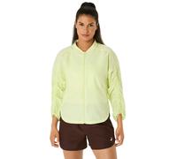 Asics Nagino Run Adjustable Jacket Jaune L Femme