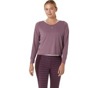Asics Nagino Run Long Sleeve Top Femme Mauve - Maillots de running femmes L