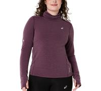 Asics Maillot de course Nagino Winter Femmes rouge vin S
