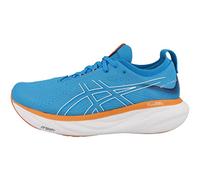 ASICS Nimbus 25 Chaussure de Course sur Route pour Homme Azur Blanc 43.5 EU