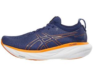 ASICS Nimbus 25 Homme Chaussures de Course Bleu Blanc