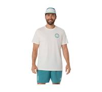 ASICS Padel Court Graphic Ss Top Cream hommes size XS
