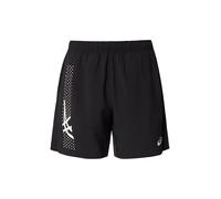 Short ASICS Icon 7In noir blanc - L