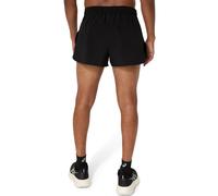 Short splite asics core run noir homme