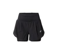 Short 2 en 1 asics road 3 5in noir femme