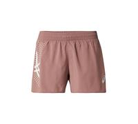 ASICS Pantalon de sport rouge pastel / blanc, Taille S