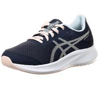 ASICS Patriot 13 GS Chaussure De Running Sans Stabilisateurs Enfants-Bleu Foncé,Crème, Taille 35,5