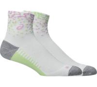 ASICS Performance Quarter Chaussettes de running Unisex - blanc, multicouleur, Taille 47-49