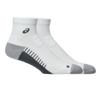 ASICS Performance Run Quarter Chaussettes de running Unisex-blanc, Taille 47-49