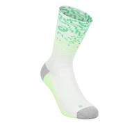 Asics - Performance Run Sock Crew - Chaussettes de running - EU 35-38 - brilliant white / illum green / vital green
