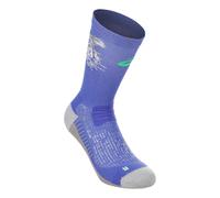 ASICS Performance Run Crew Chaussettes de running Unisex-bleu, vert, Taille 39-42