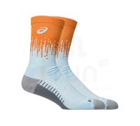 Chaussettes asics performance run crew orange bleu