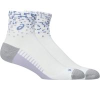 ASICS Performance Run Quarter Sock Brilliant White / Lilac Hint / Bluebell unisex size XL