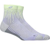 ASICS Performance Run Quarter Sock Fresh Air / Illuminate Yellow unisex size S