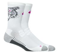 Asics - Performance Run Sock Crew - Chaussettes de running - EU 43-46 - III - brilliant white / flash red / edo purple