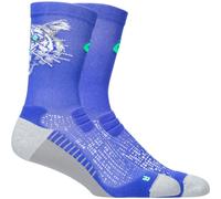 ASICS Chaussettes de running Performance Run Crew Unisexe bleu et vert Taille 35-38